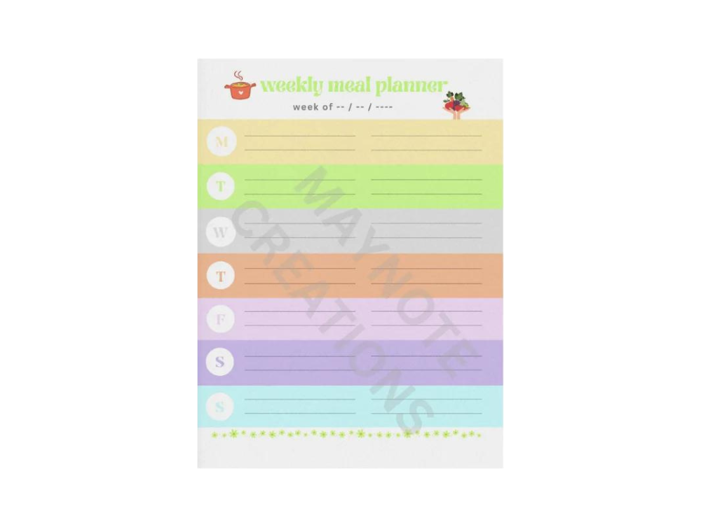 Weekly Meal Planner