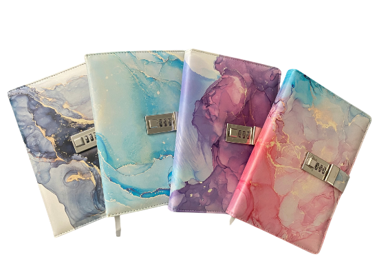 Notebook with Combination Lock
