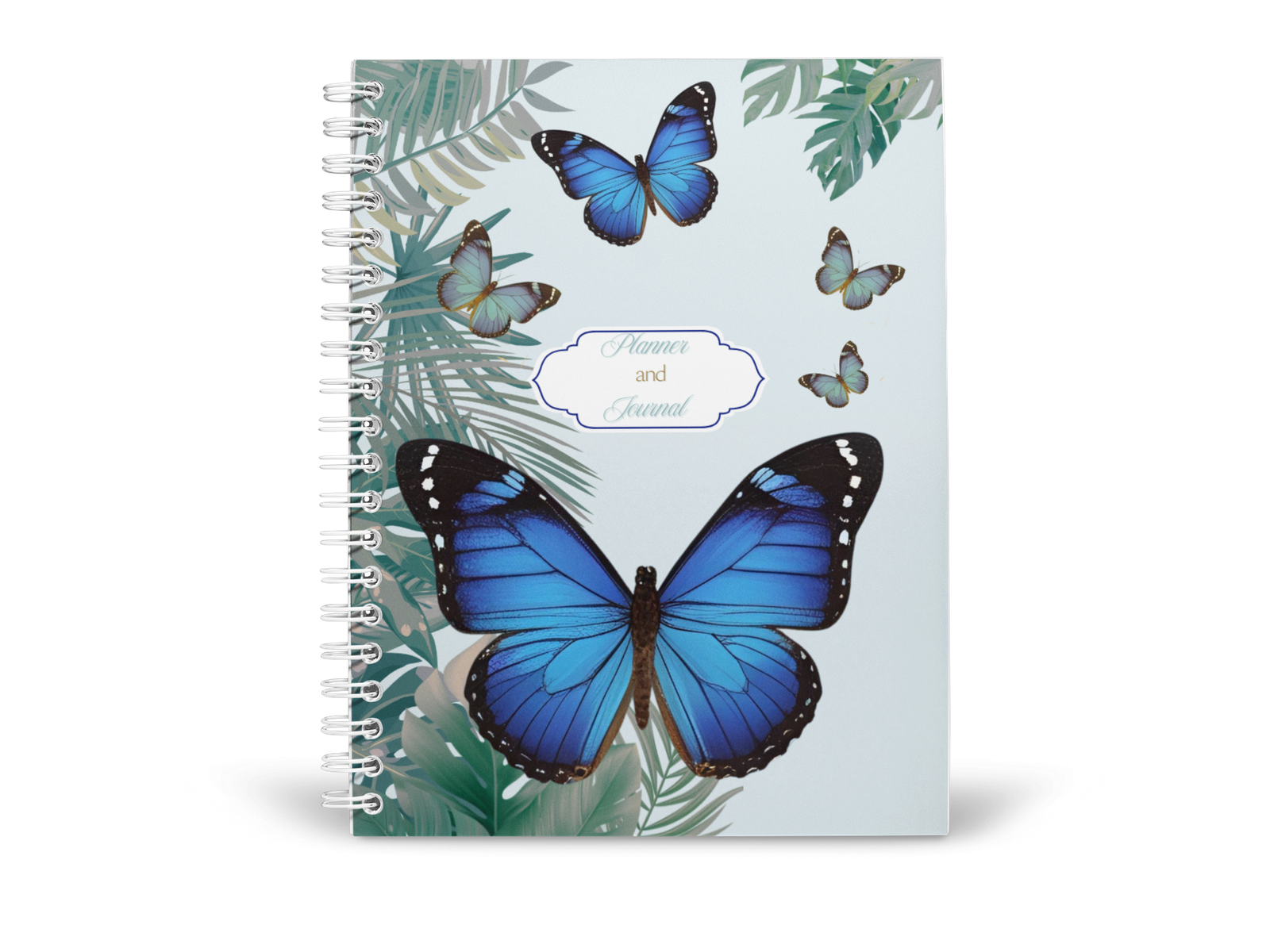 Blue Butterfly Journal and Planner